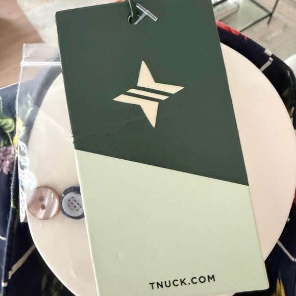 Tuckernuck Botanical Garden dress with stand up collar XL - Picture 6 of 9